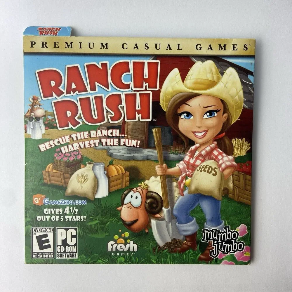 Ranch Rush PC 2008 Rescue The Ranch Mumbo Jumbo Premium Casual Games